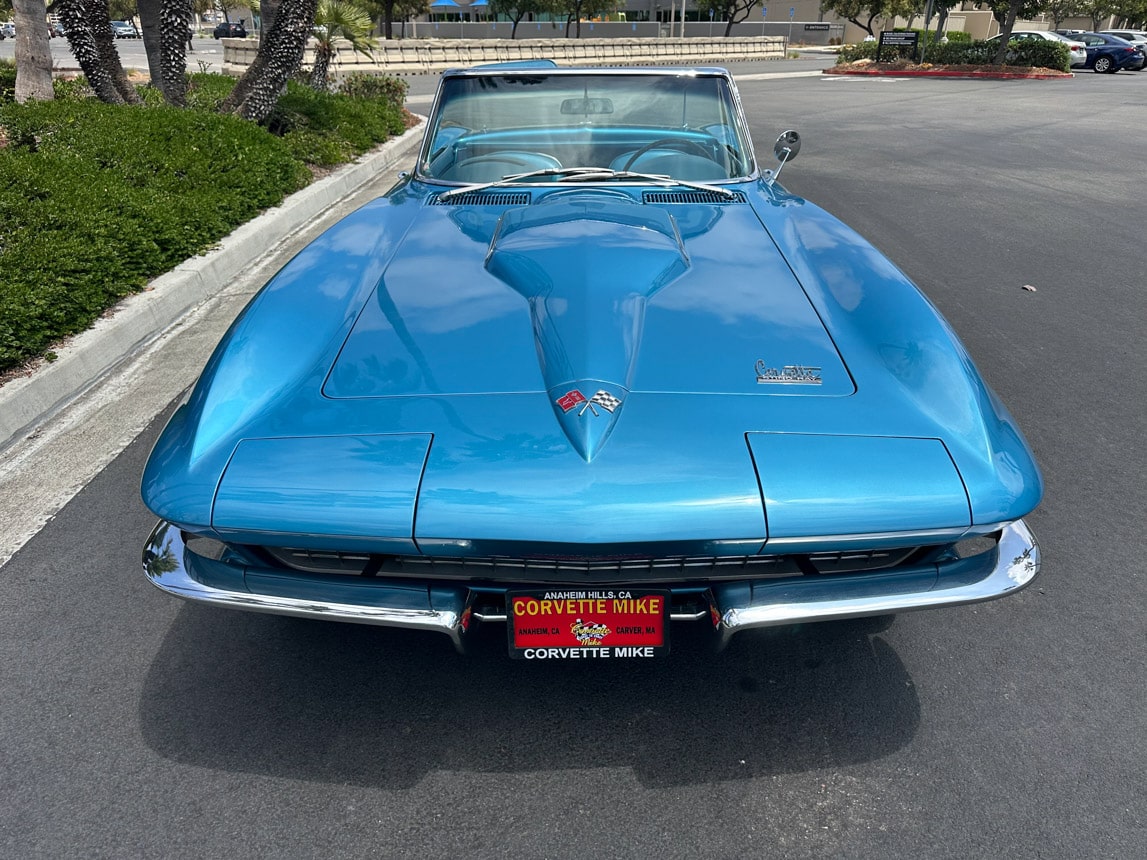 1966 Blue Corvette L72 Convertible 5852