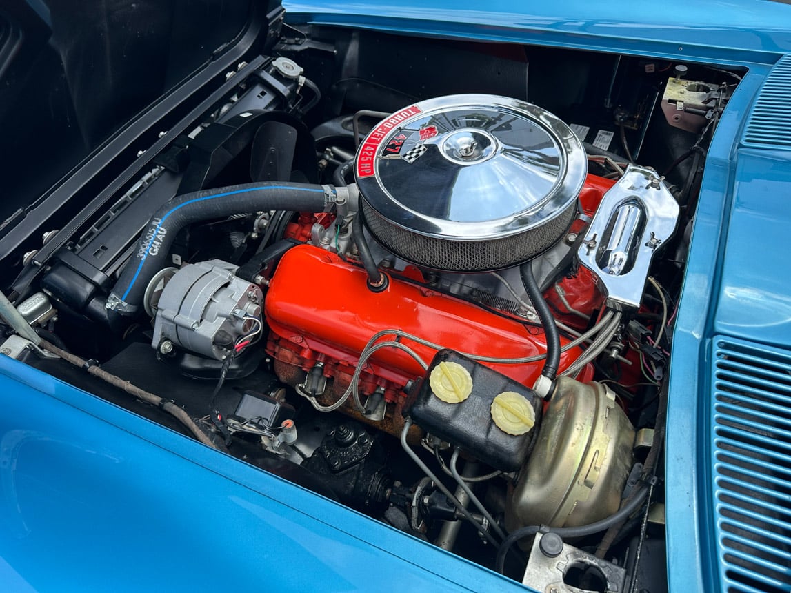 1966 Blue Corvette L72 Convertible 5855