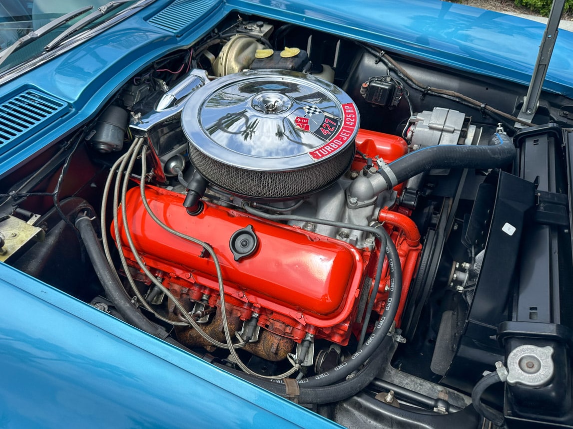 1966 Blue Corvette L72 Convertible 5860