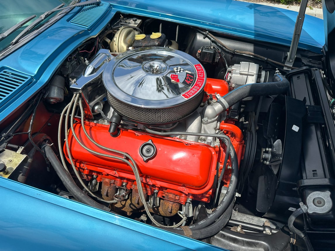 1966 Blue Corvette L72 Convertible 5864