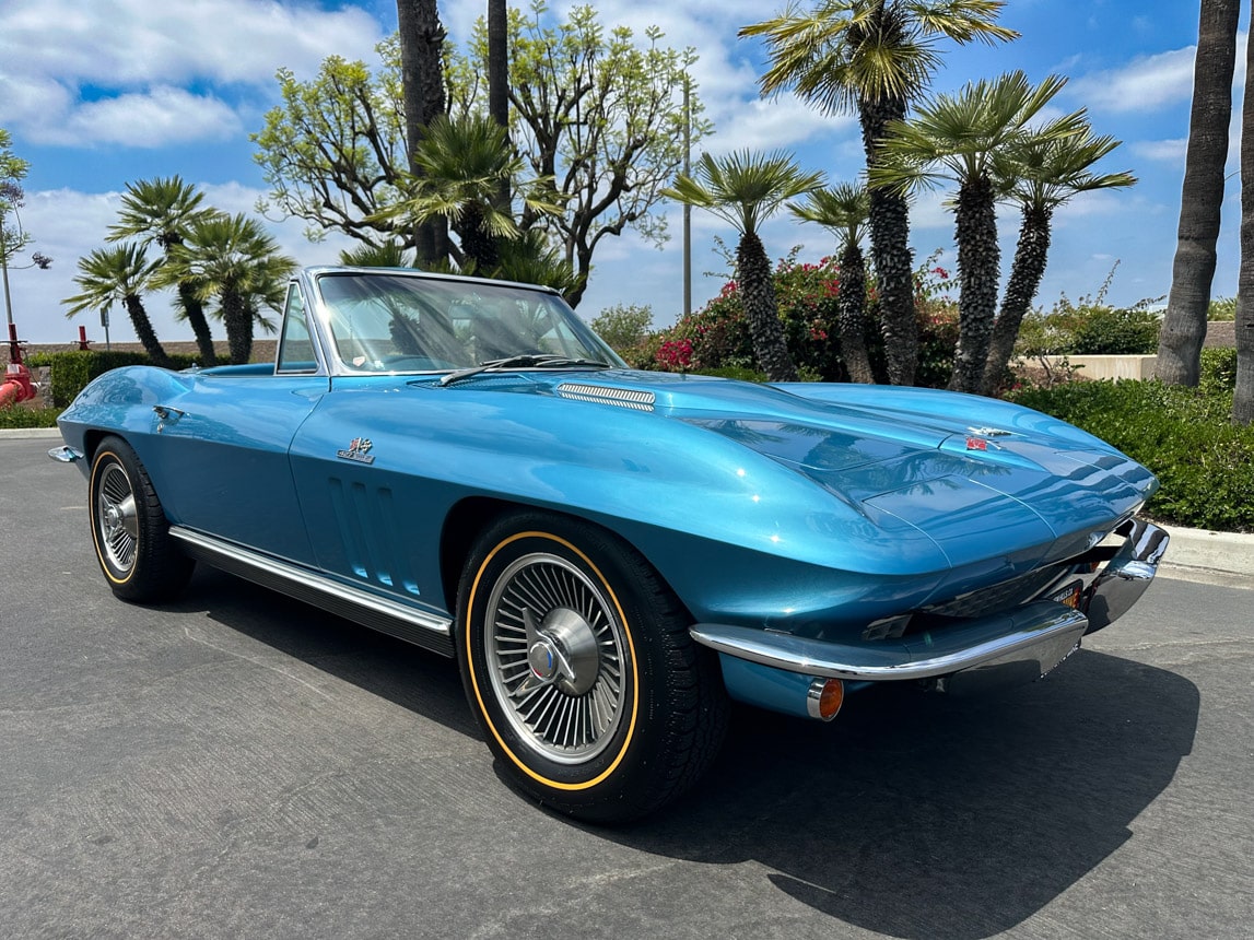 1966 Blue Corvette L72 Convertible 5866
