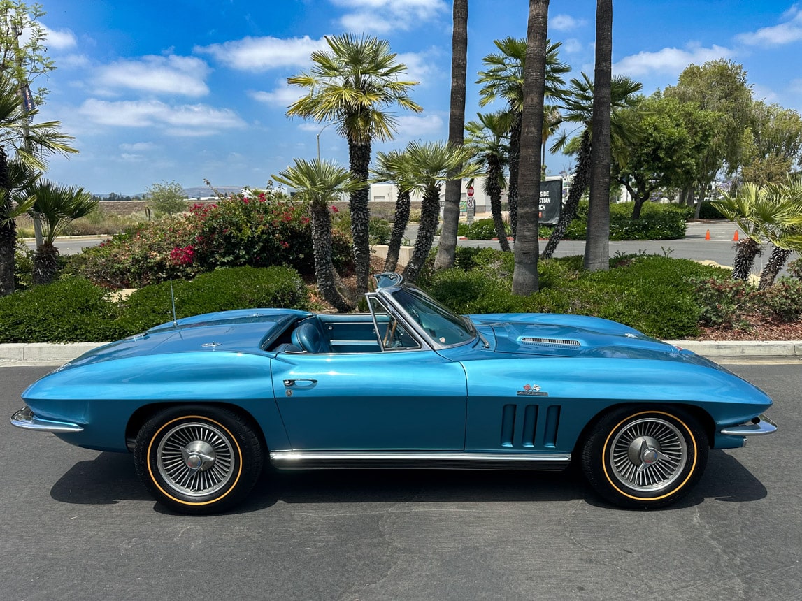 1966 Blue Corvette L72 Convertible 5868