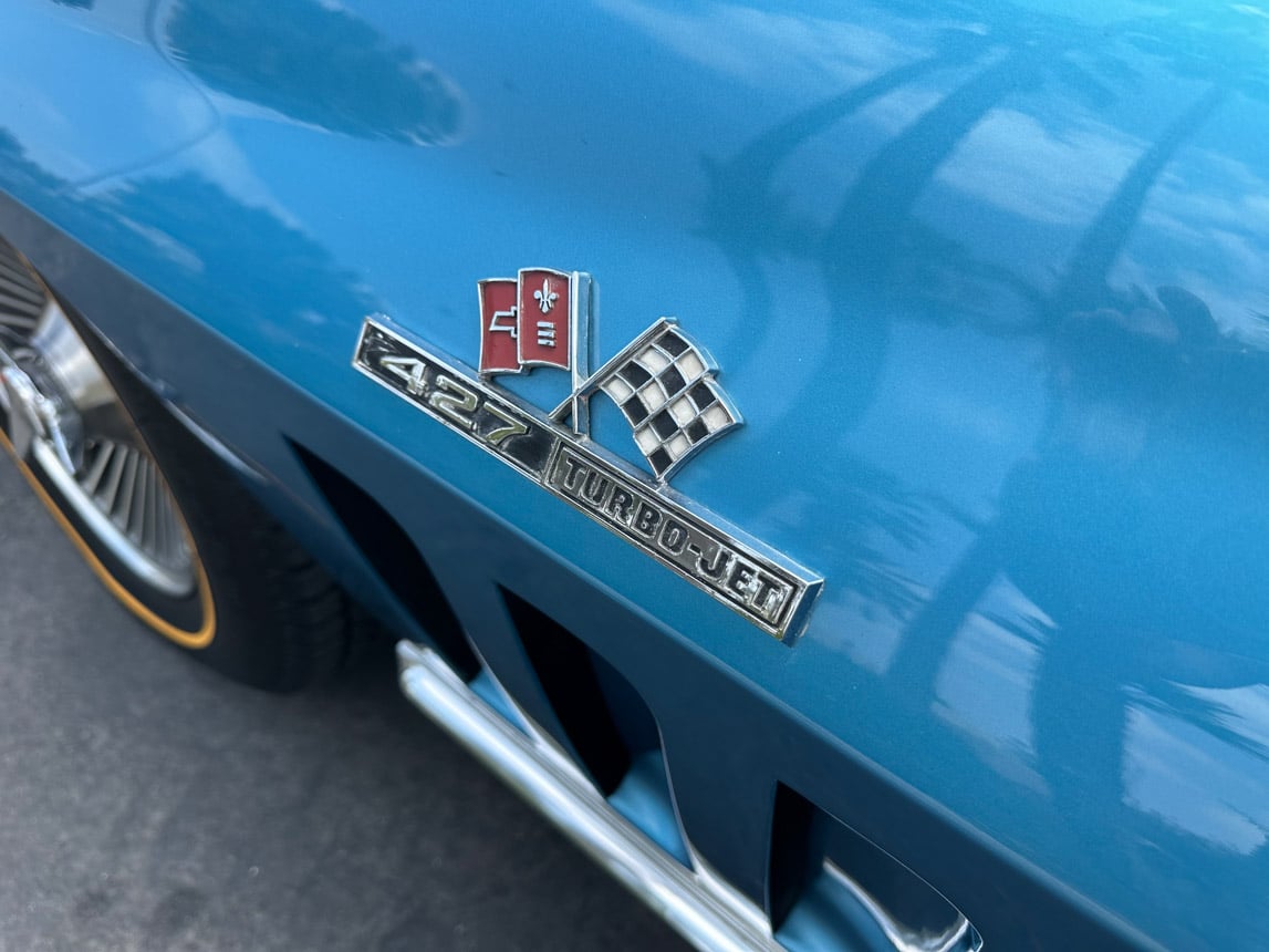 1966 Blue Corvette L72 Convertible 5876
