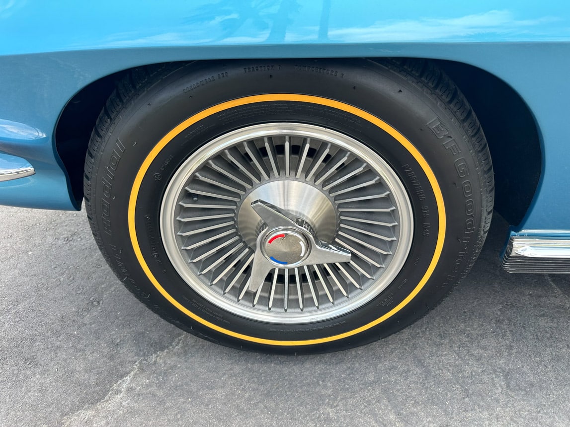 1966 Blue Corvette L72 Convertible 5877