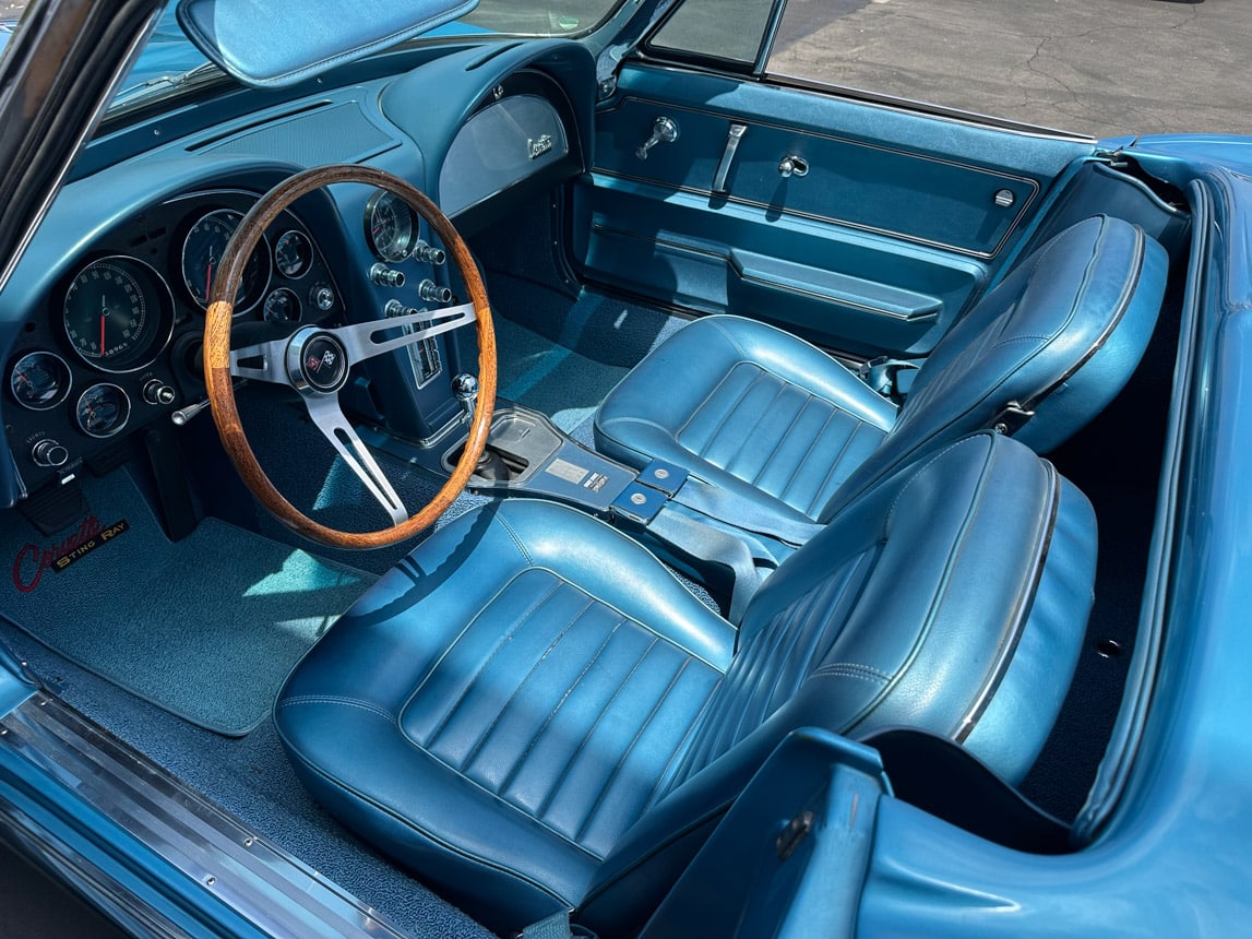 1966 Blue Corvette L72 Convertible 5887
