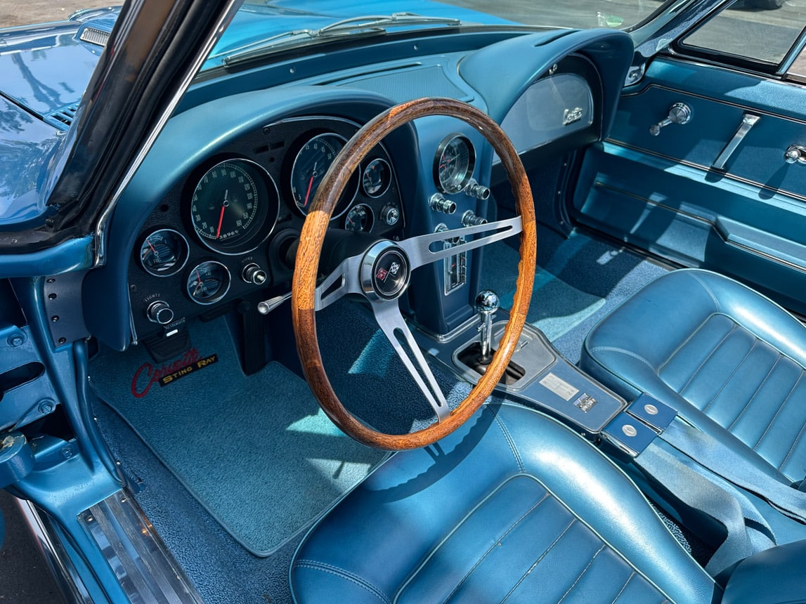 1966 Blue Corvette L72 Convertible 5888
