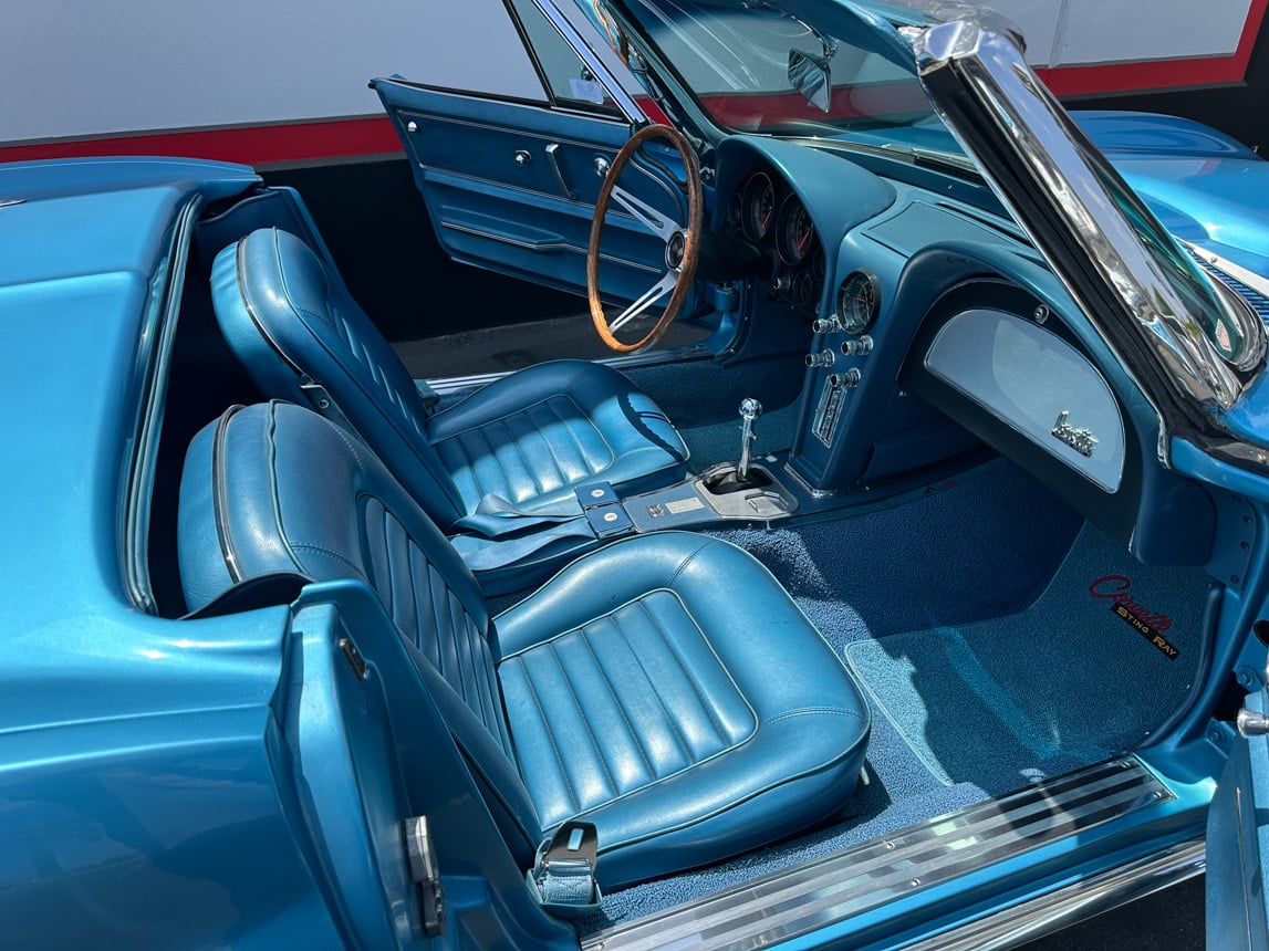 1966 Blue Corvette L72 Convertible 5894