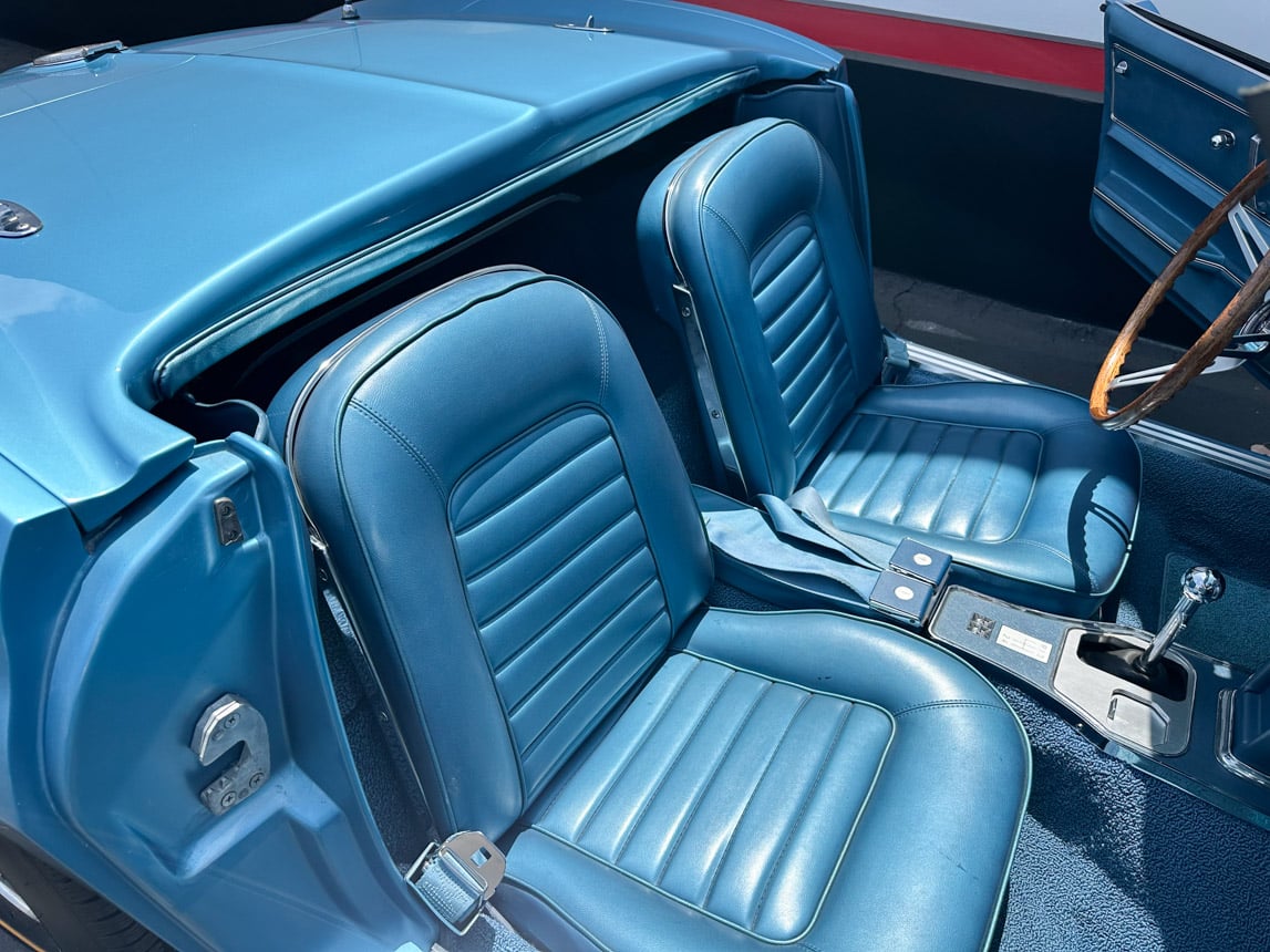 1966 Blue Corvette L72 Convertible 5895