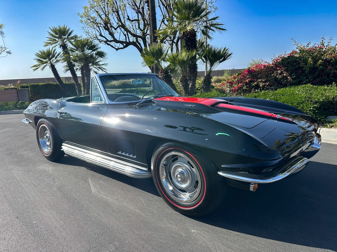 1967 Black Corvette Convertible L71 427 435 5727