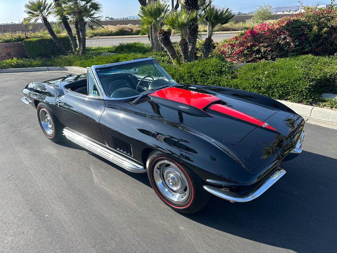 1967 Black Corvette Convertible L71 427 435 5728