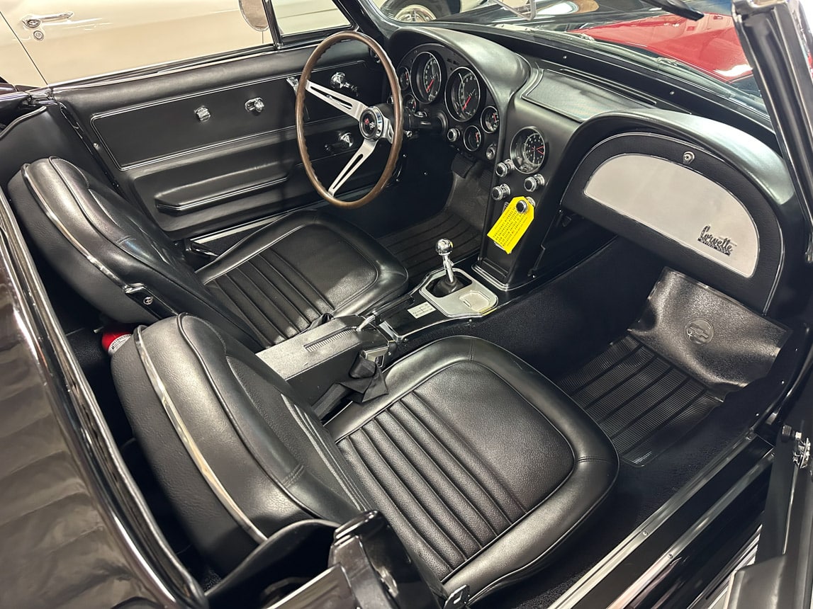 1967 Black Corvette Convertible L71 427 435 5942
