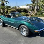 1971 Brands Hatch Green Corvette Convertible 6247