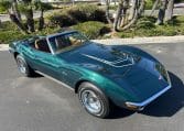 1971 Brands Hatch Green Corvette Convertible 6250