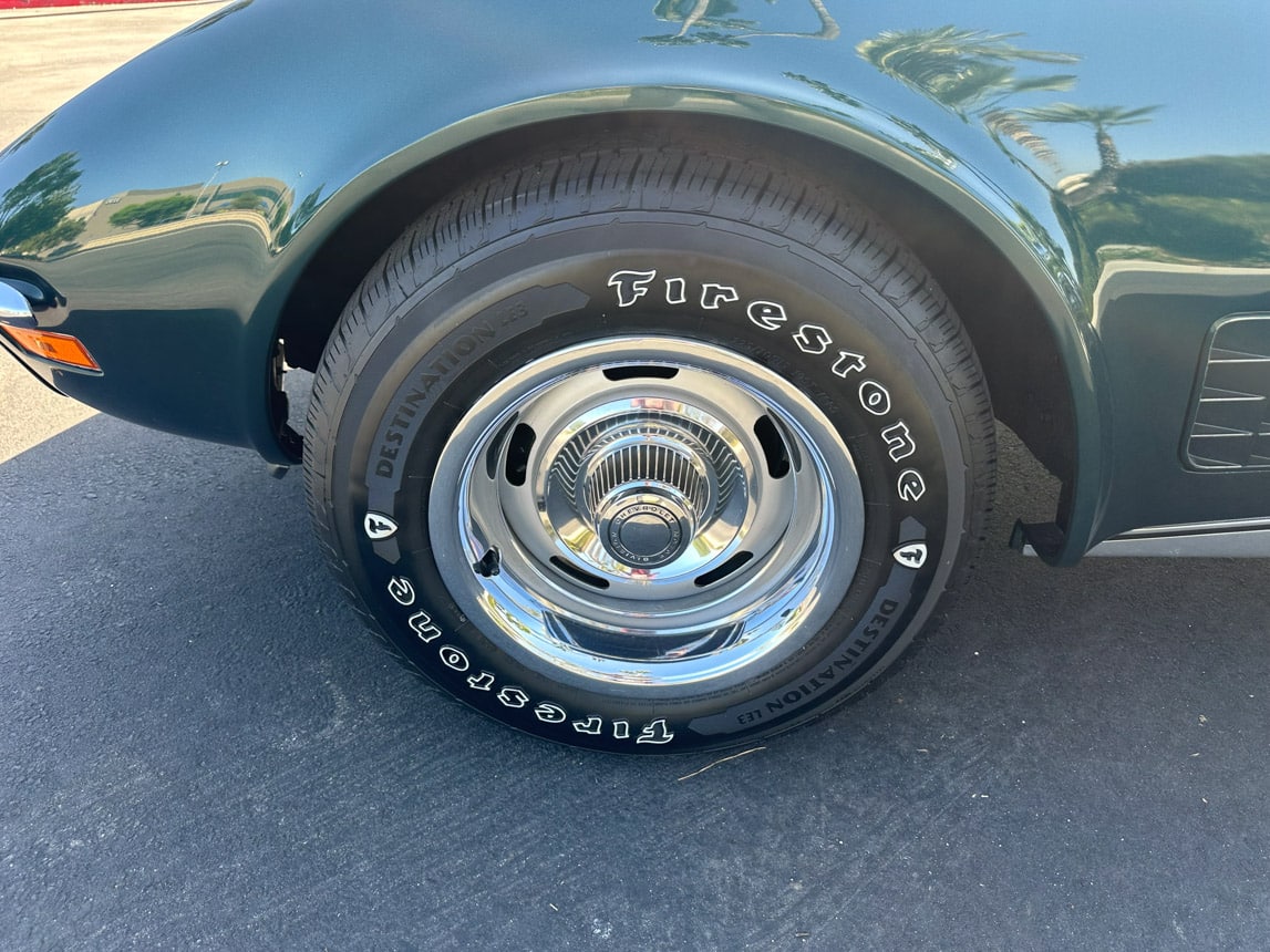 1971 Brands Hatch Green Corvette Convertible 6260