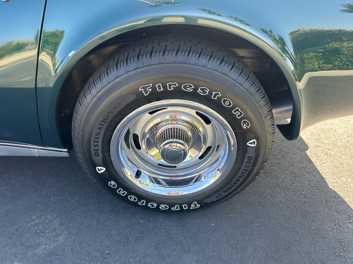 1971 Brands Hatch Green Corvette Convertible 6261