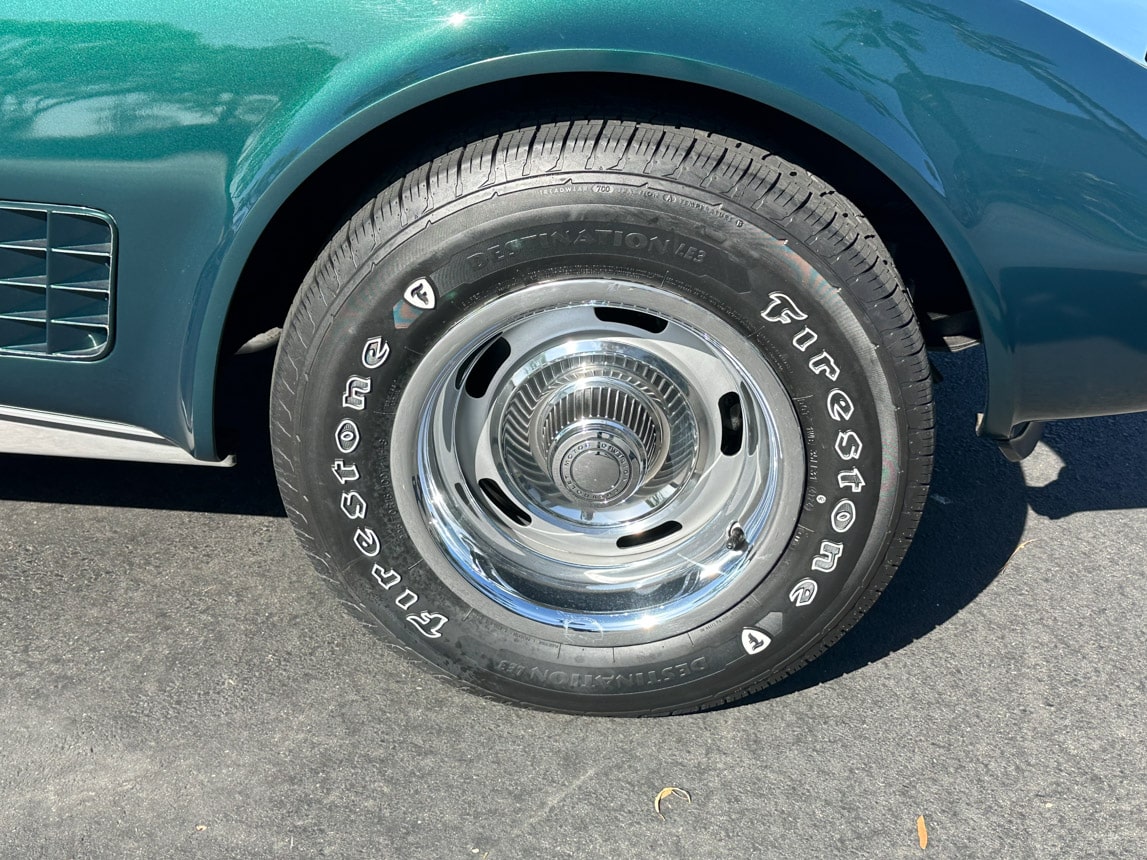1971 Brands Hatch Green Corvette Convertible 6263
