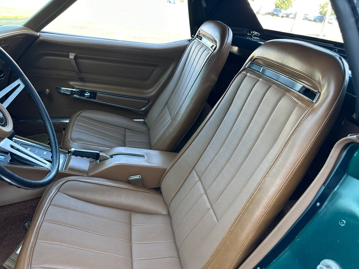 1971 Brands Hatch Green Corvette Convertible 6272