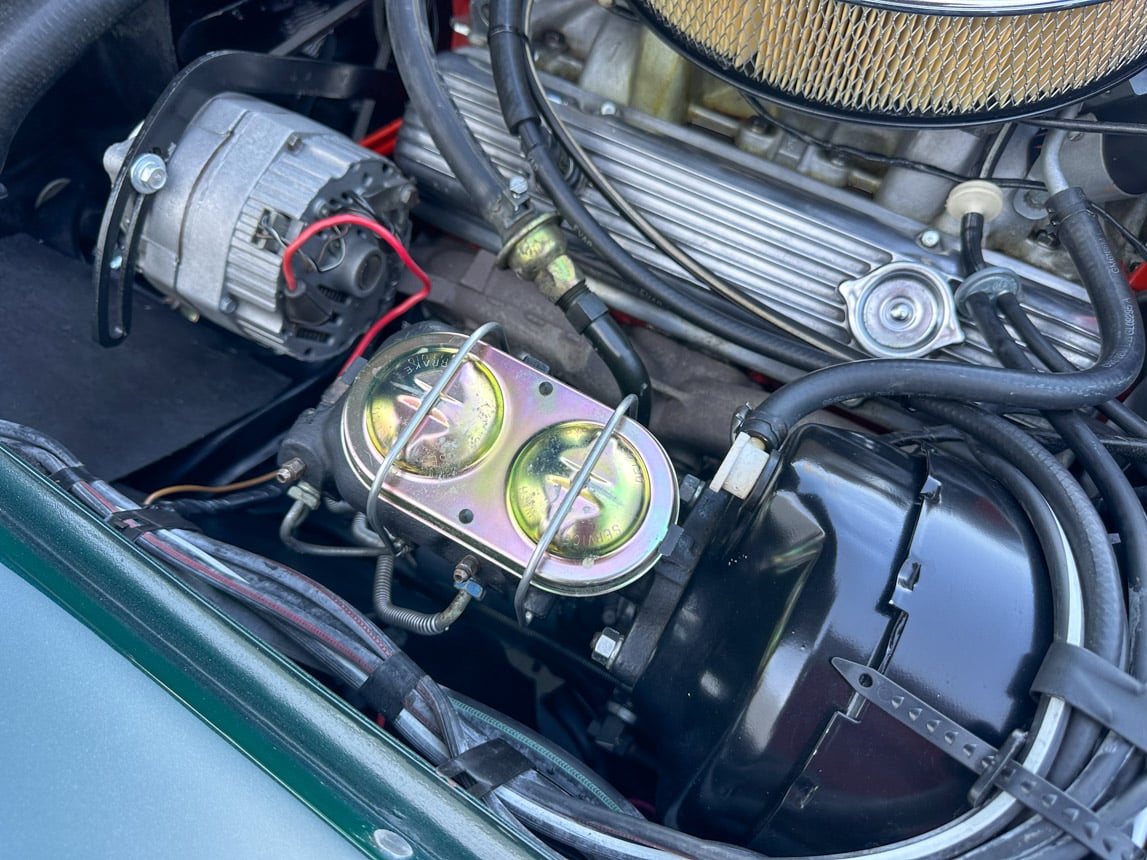 1971 Brands Hatch Green Corvette Convertible 6290