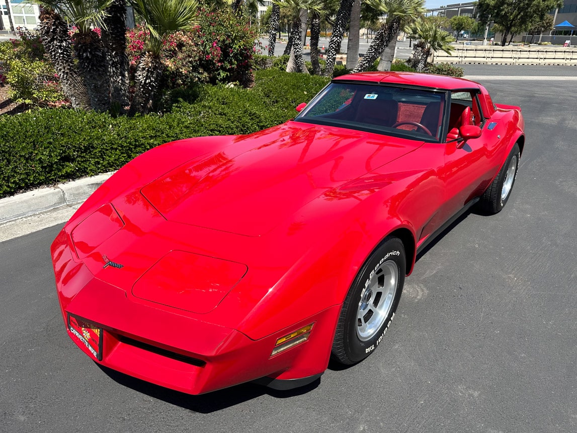 1981 Red Corvette Coupe 5779