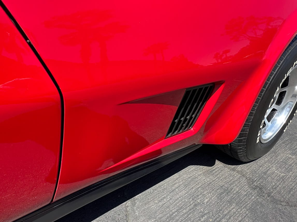 1981 Red Corvette Coupe 5799