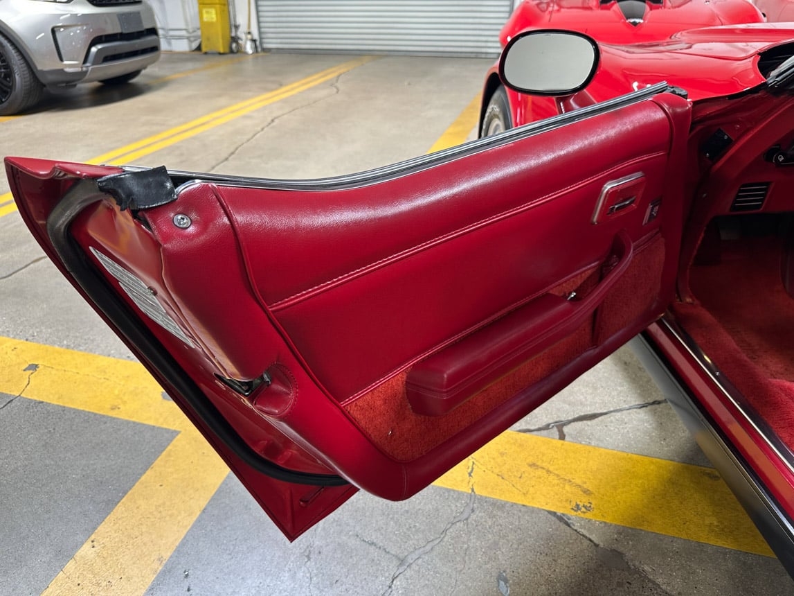1981 Red Corvette Coupe 5802