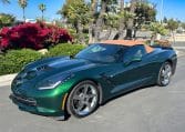 2014 Lime Rock Green Premier Edition Corvette Convertible 5036