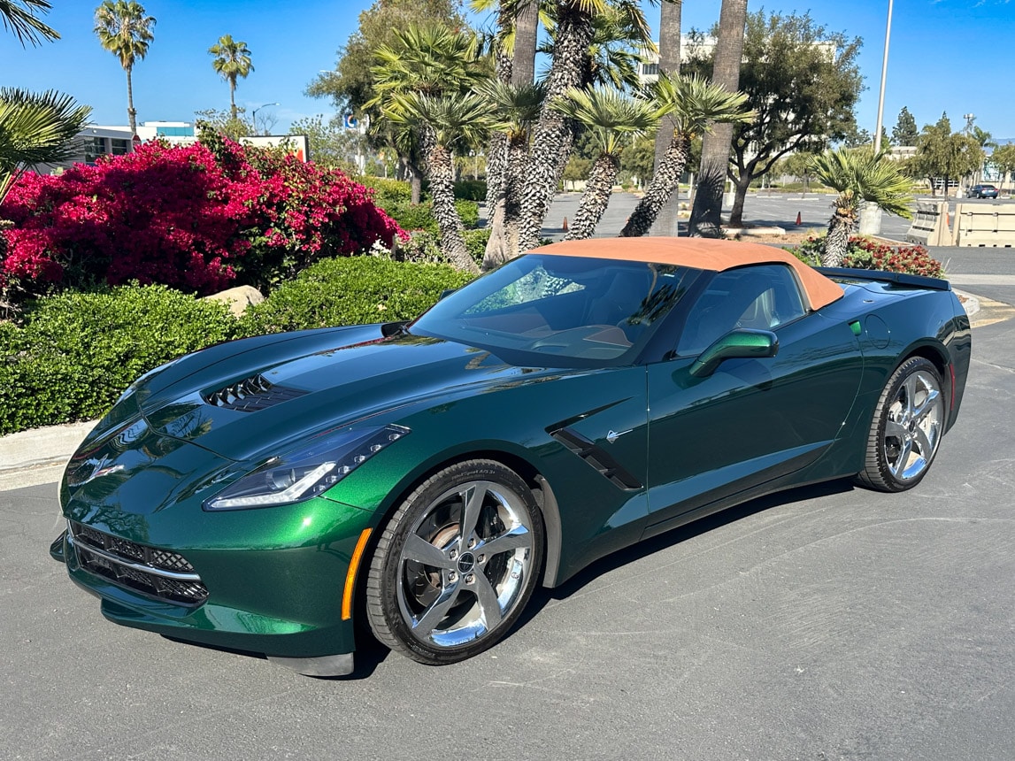 2014 Lime Rock Green Premier Edition Corvette Convertible 5036