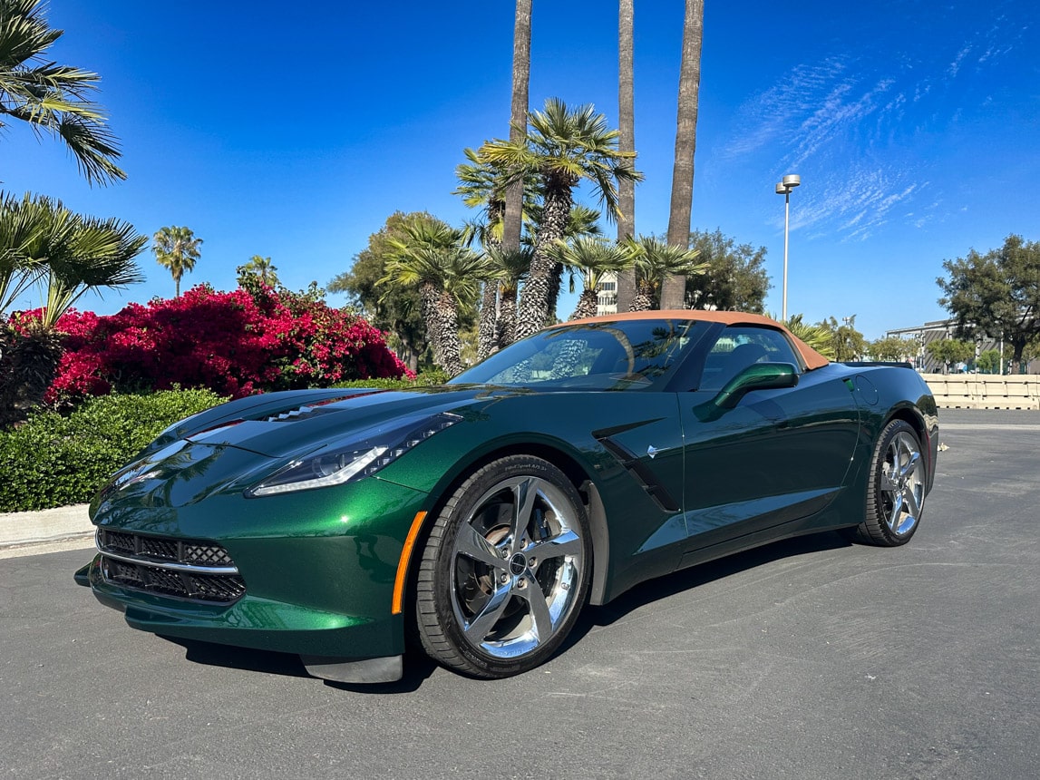 2014 Lime Rock Green Premier Edition Corvette Convertible 5037
