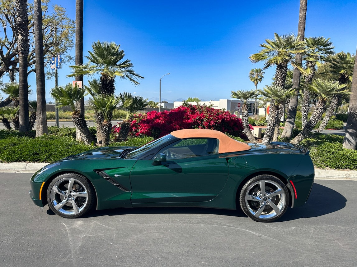2014 Lime Rock Green Premier Edition Corvette Convertible 5038