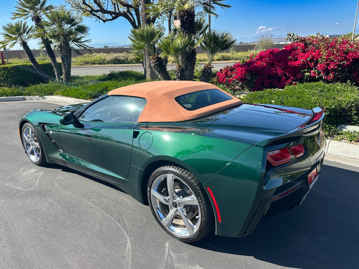 2014 Lime Rock Green Premier Edition Corvette Convertible 5039