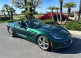 2014 Lime Rock Green Premier Edition Corvette Convertible 5042