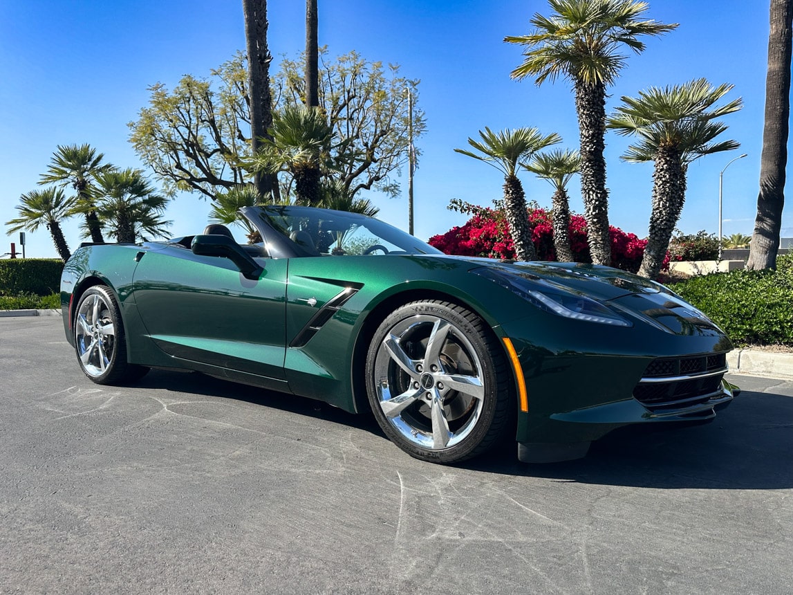 2014 Lime Rock Green Premier Edition Corvette Convertible 5043