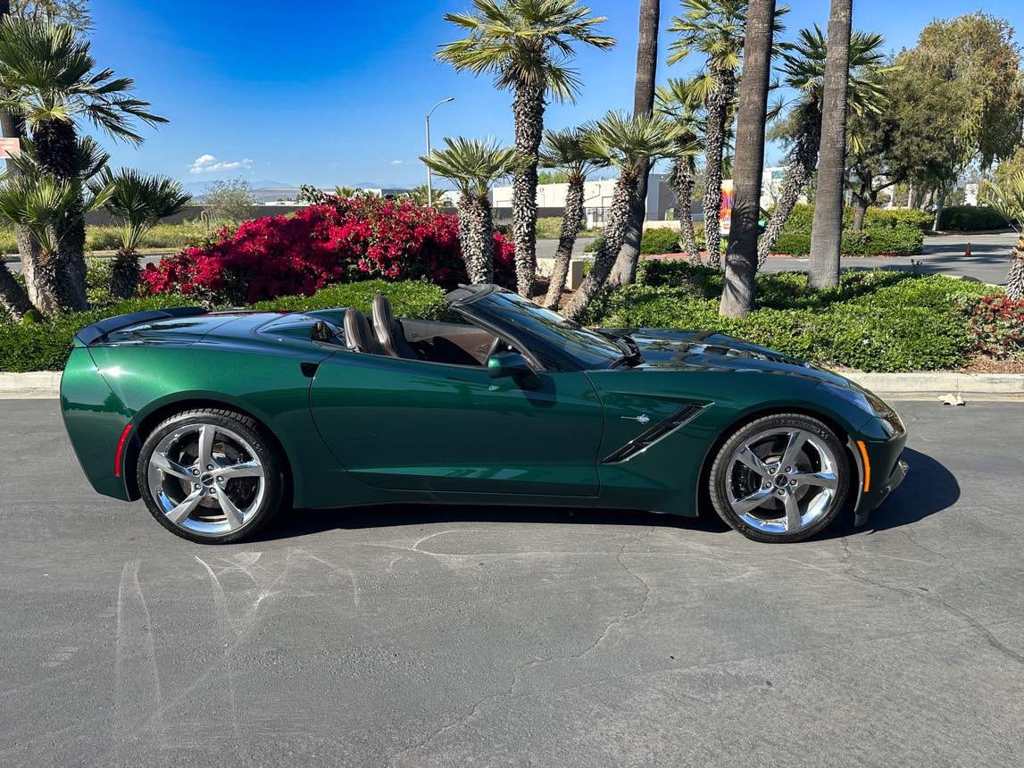 2014 Lime Rock Green Premier Edition Corvette Convertible 5045