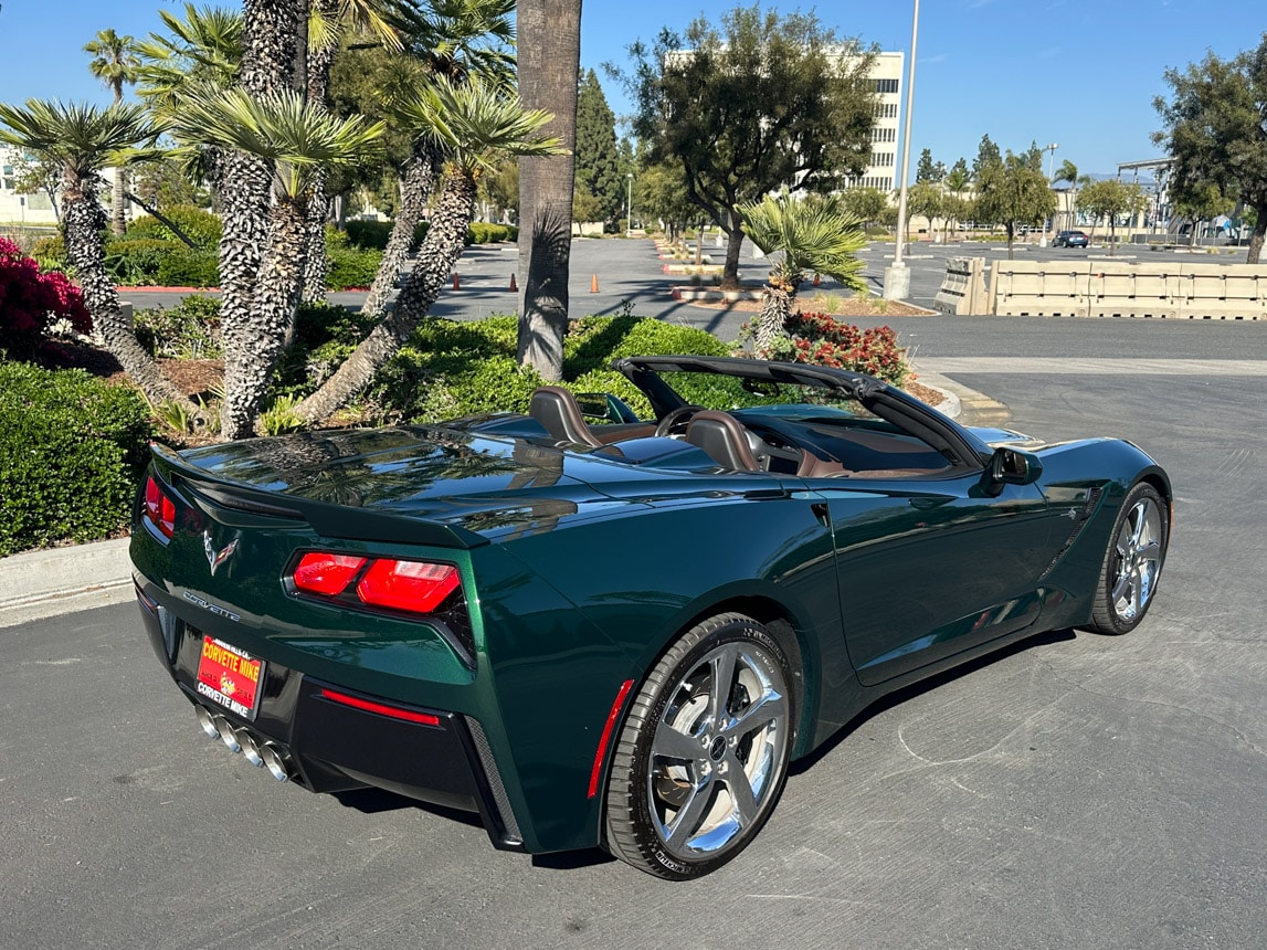 2014 Lime Rock Green Premier Edition Corvette Convertible 5046