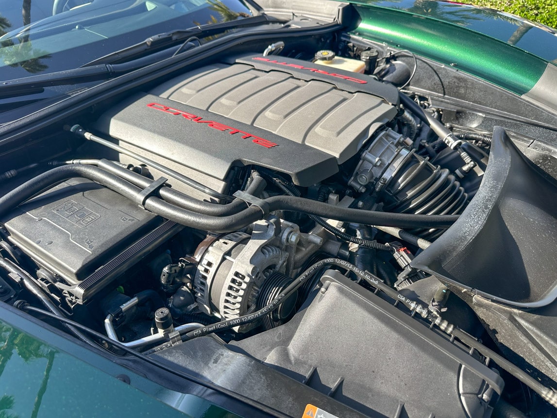 2014 Lime Rock Green Premier Edition Corvette Convertible 5064