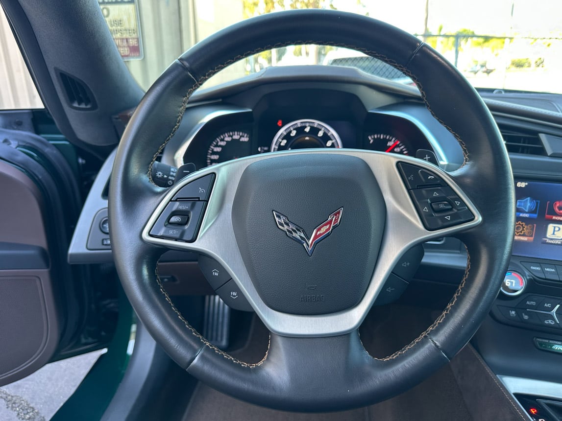 2014 Lime Rock Green Premier Edition Corvette Convertible 5077