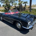 1961 Black Corvette Fuel Injected 6446