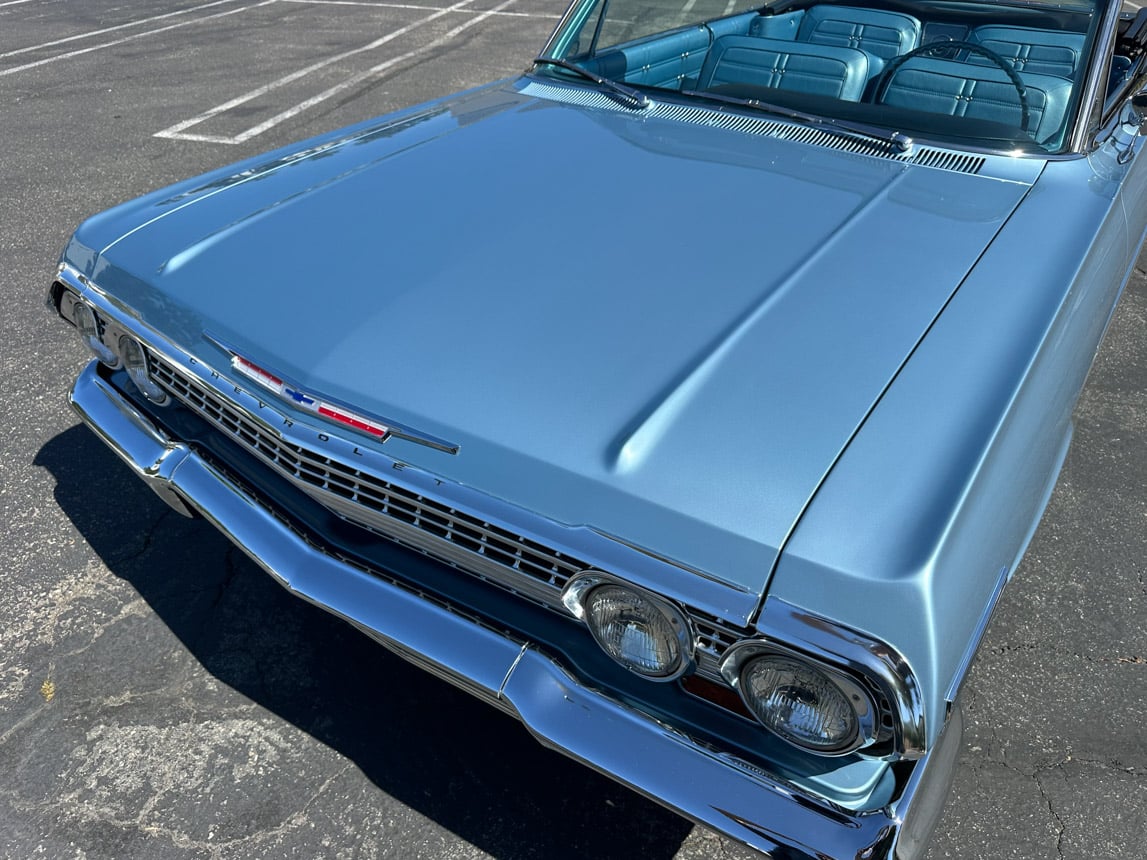 1963 Blue Impala 409 Convertible 6734
