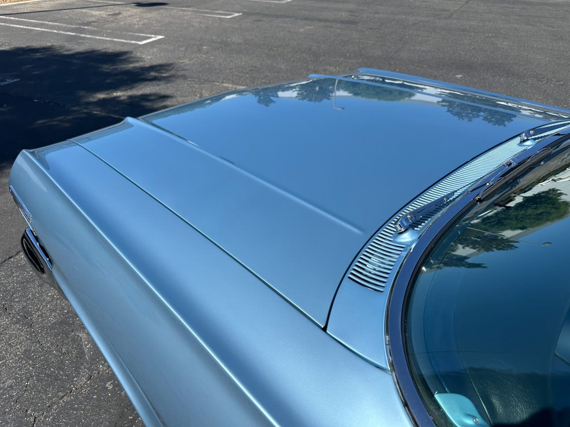 1963 Blue Impala 409 Convertible 6737