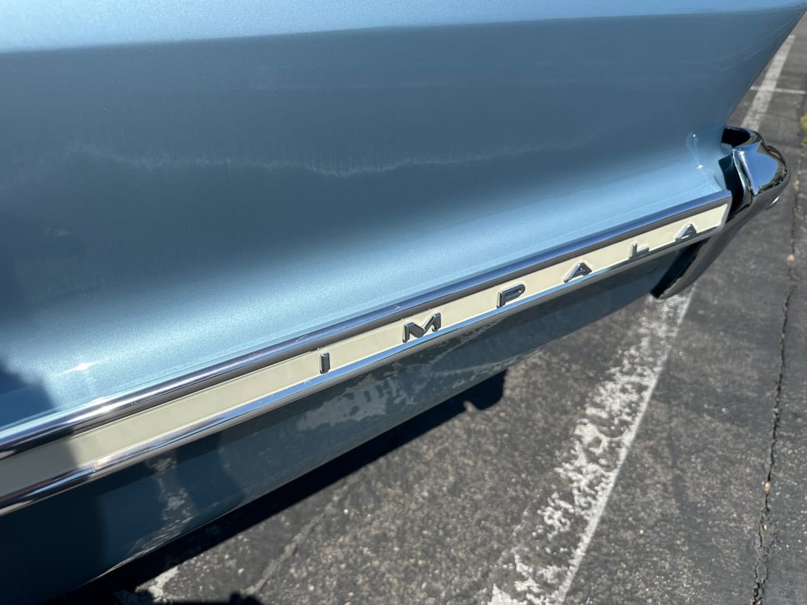 1963 Blue Impala 409 Convertible 6741