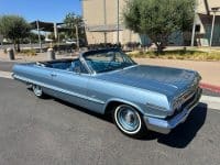 1963 Blue Impala 409 Convertible 6761