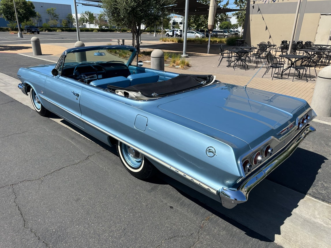 1963 Blue Impala 409 Convertible 6769