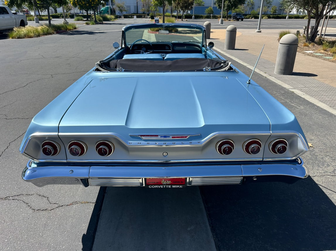 1963 Blue Impala 409 Convertible 6770