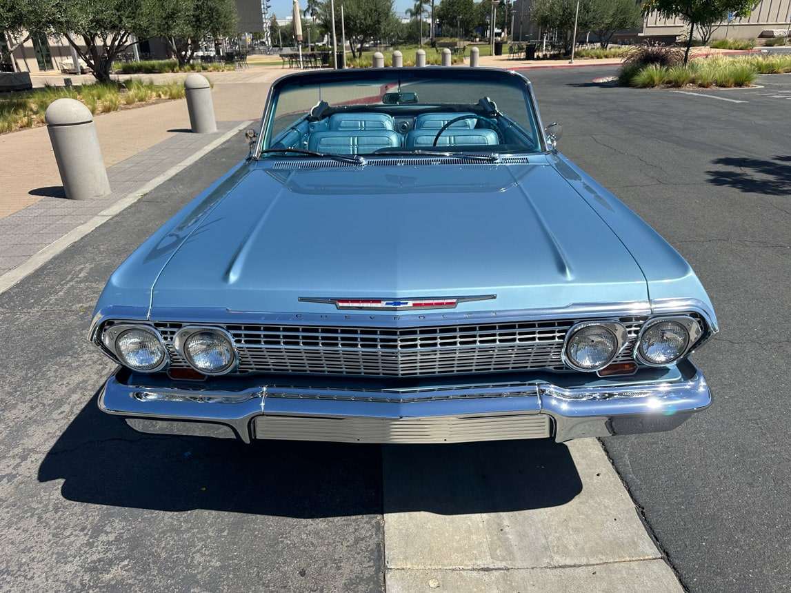 1963 Blue Impala 409 Convertible 6771