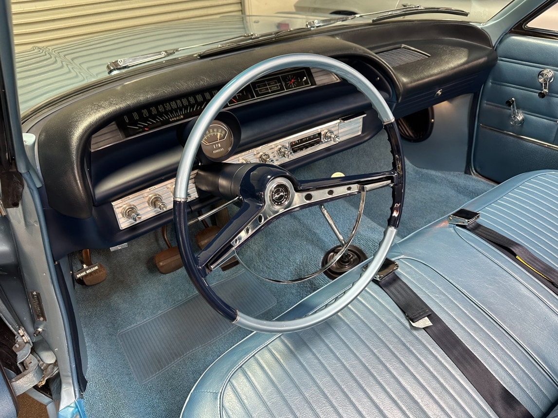 1963 Blue Impala 409 Convertible 6775