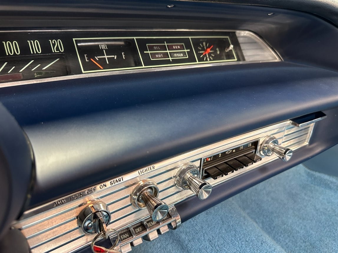 1963 Blue Impala 409 Convertible 6782