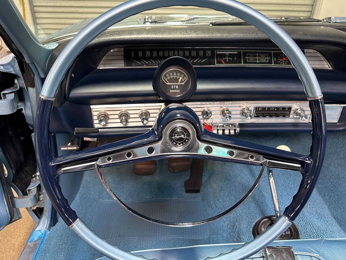 1963 Blue Impala 409 Convertible 6783