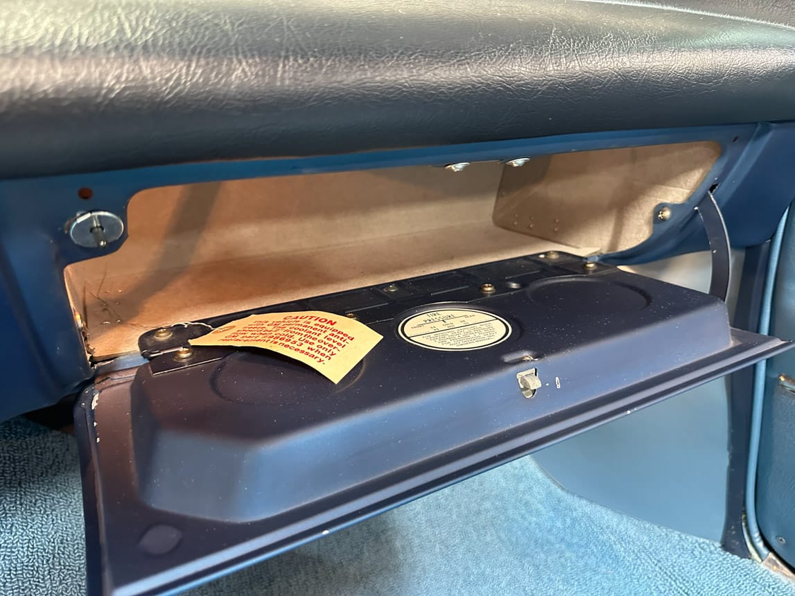 1963 Blue Impala 409 Convertible 6787