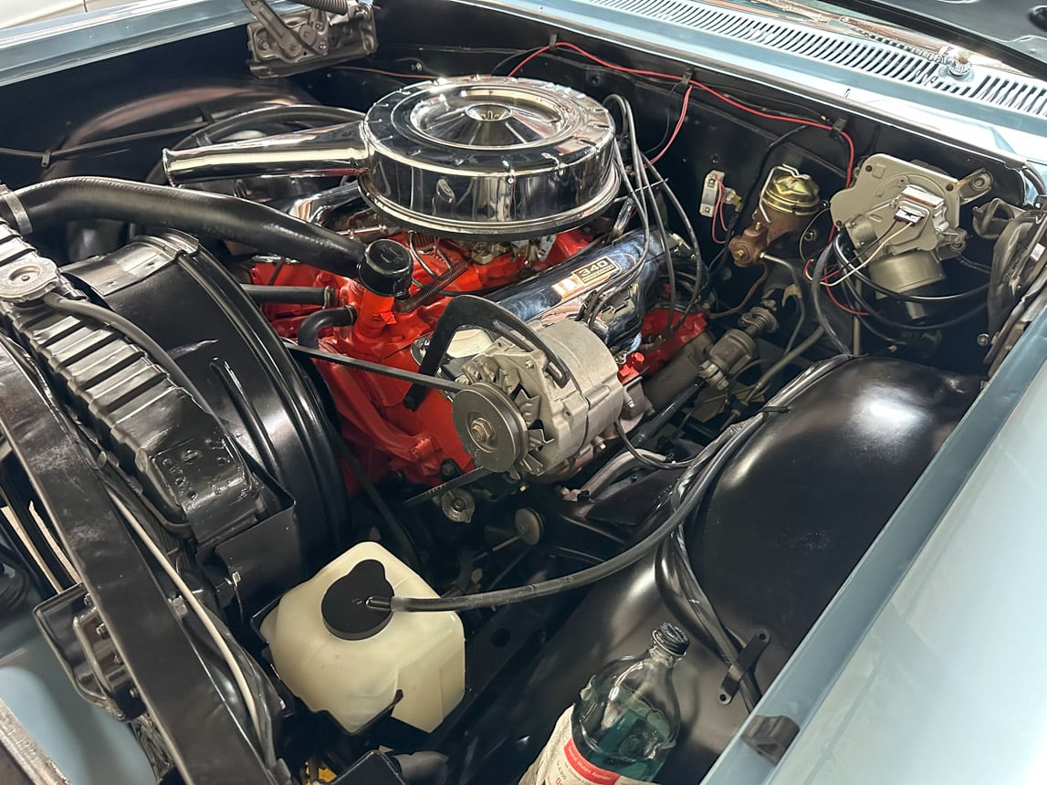 1963 Blue Impala 409 Convertible 6795