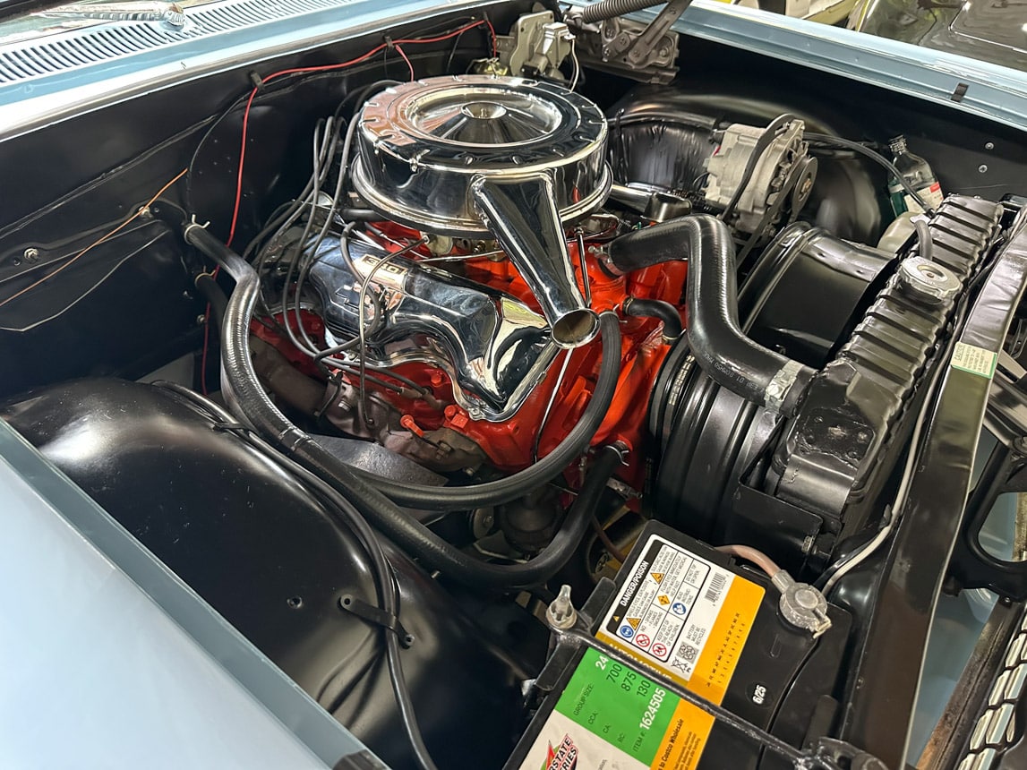 1963 Blue Impala 409 Convertible 6796